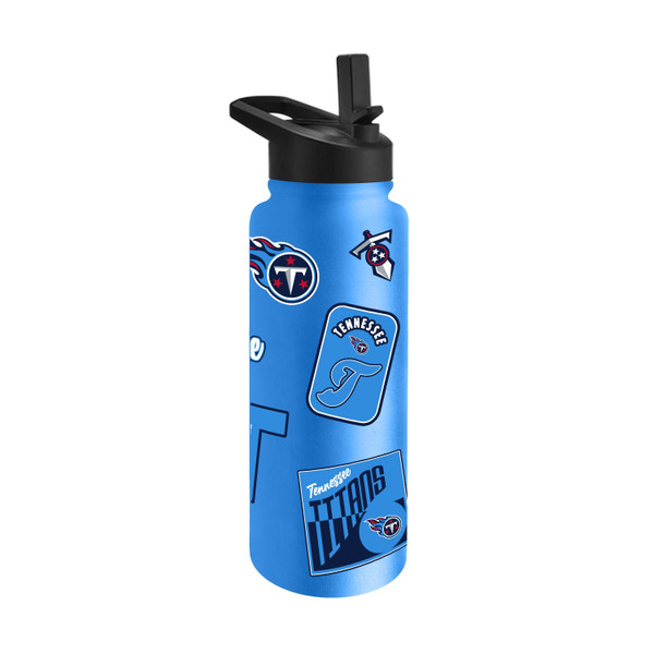 Tennessee Titans Quencher Bottle 34oz Stainless Steel Dreamweave Z157-9738159772