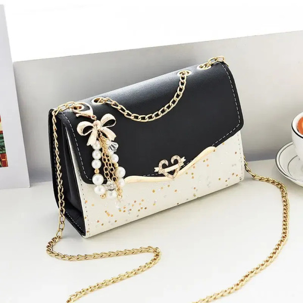 Color: Blue - Trendy Fashion Ladies Crossbody Small Square Bag Girls Shoulder Bag Cross Square Tass F640-12000036012192015