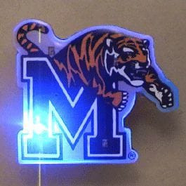 Memphis University Officially Licensed Flashing Lapel Pin A706-2455000