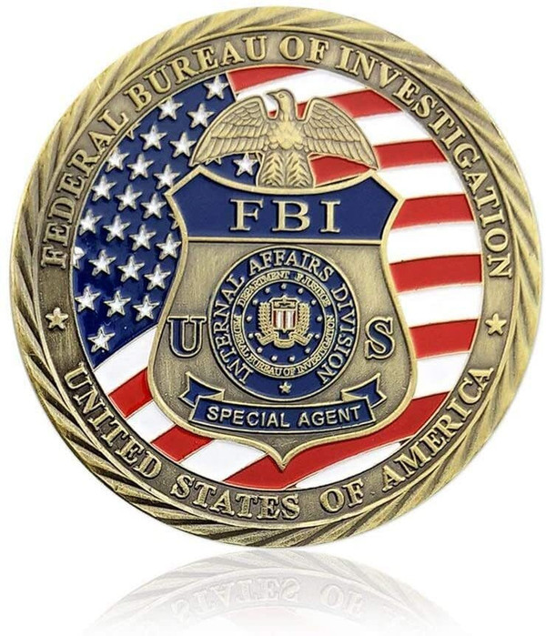 US FBI Special Agent Saint Michael Challenge Commemorative Coin A706-UFSASMCC