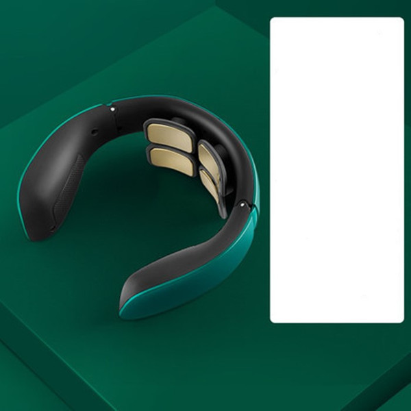 Color: Green, Style: A-USB, Model:  - Electric intelligent cervical massage instrument Q119-CJBJMRAM01665-Green-A-USB