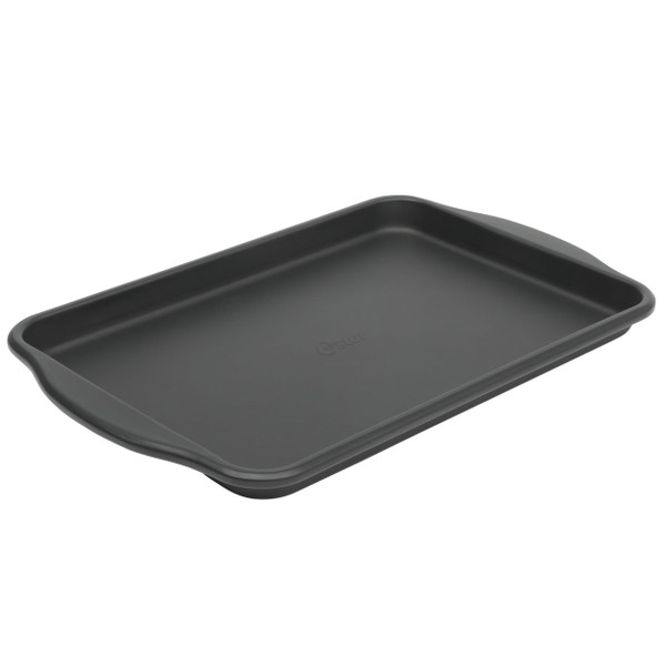 Oster Teston Platinum Collection 18x15 Inch Nonstick Carbon Steel Cookie Sheet in Matte Black D970-143738.01