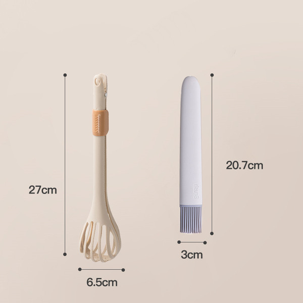 Color: Young green Two sets, Kitchenware: Egg folder - Wuming Egg Beater, Egg Folder, Egg Stirrer,  Q119-CJCJ112968911KP