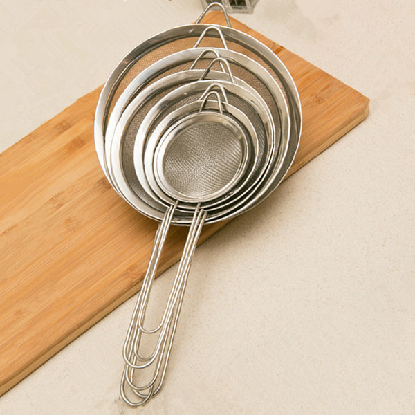 Size: 7, style: Colander - A twill oil grid kitchen oil filter strainer fishing Soybean Milk nest 2 Q119-CJJJCFCJ00188-7-Colander