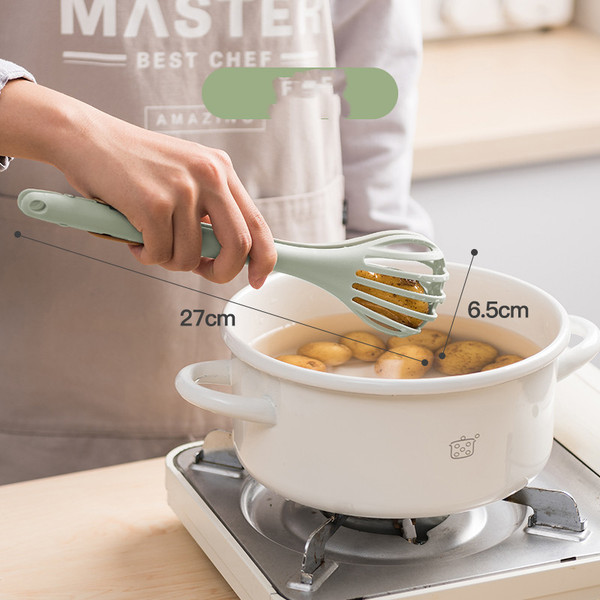 Color: Grass green, Kitchenware: Egg folder - Wuming Egg Beater, Egg Folder, Egg Stirrer, Egg Catch Q119-CJCJ112968904DW