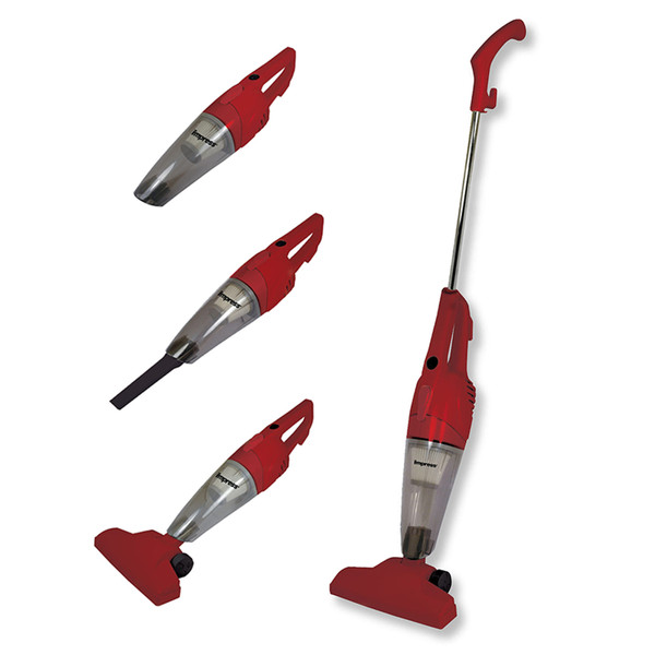 Impress GoVac 2-in-1 Upright-Handheld Vacuum Cleaner- Red D970-IM-1007R