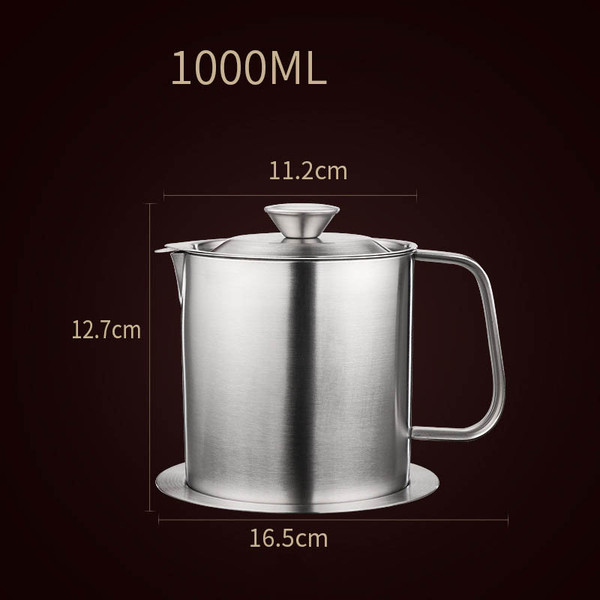 style: A - Household Stainless Steel Filter Anti-leakage Oil Pot Q119-CJCJ115518001AZ