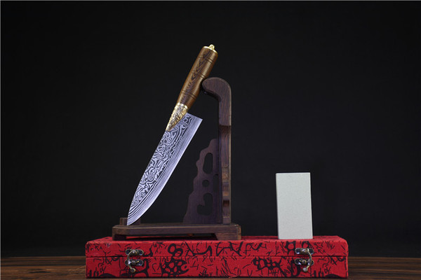 Longquan Hand-forged Small Kitchen Knife Q119-CJCJ1180964