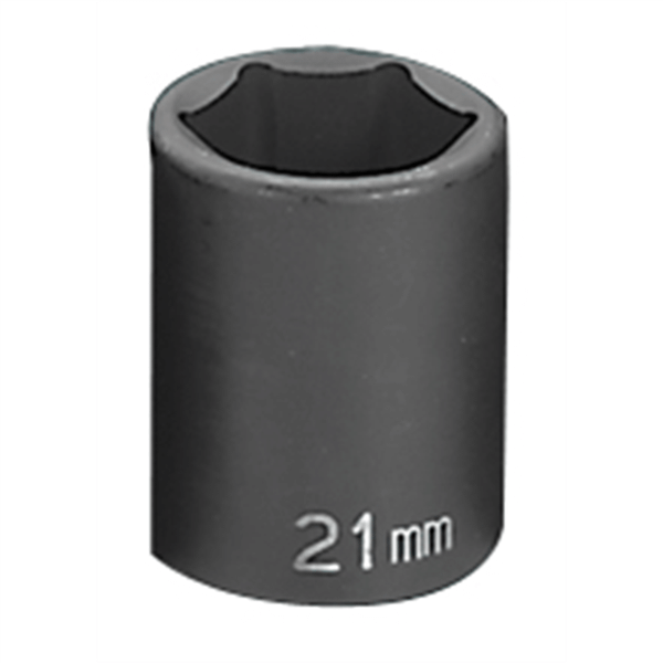 Grey Pneumatic 1/2" Drive x 21mm Standard Socket T398-GRE2021M