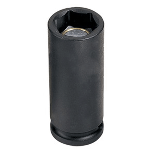 Grey Pneumatic 3/8" Drive x 8mm Magnetic Deep Socket T398-GRE1008MDG