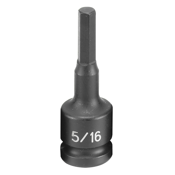 Grey Pneumatic 1/2" Drive x 5/16" Hex Driver T398-GRE2910F