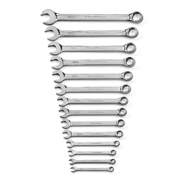 GearWrench 14 Piece 6 Point Combination Metric Wrench Set T398-KDT81925