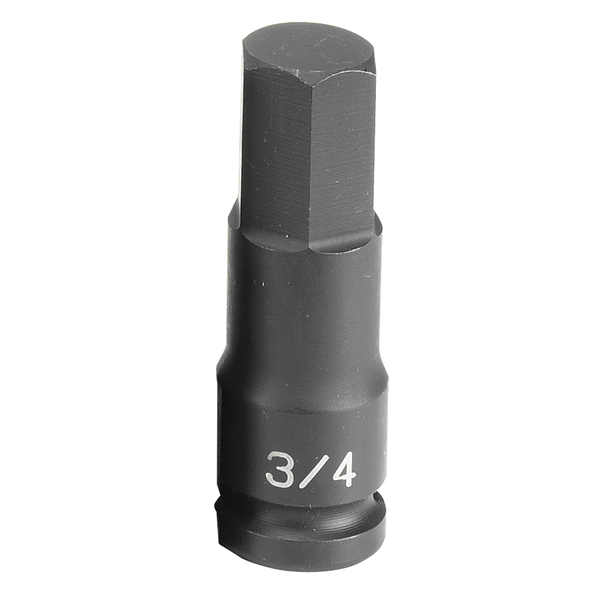 Grey Pneumatic 1/2" Drive x 3/4" Hex Driver T398-GRE2924F