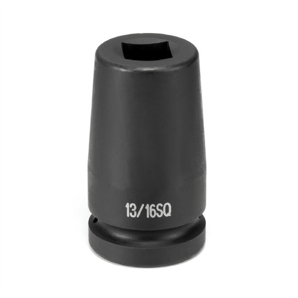 Grey Pneumatic 1" Drive x 13/16" Deep Square - 4 Point Socket T398-GRE4313SL