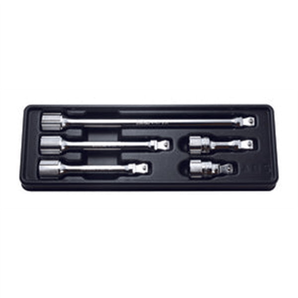 Ko-ken USA 1/2 Sq. Dr. Wobble-Fix Extension Bar set 50-250mm ABS Tray  5 pieces T398-KKNPK4763-5