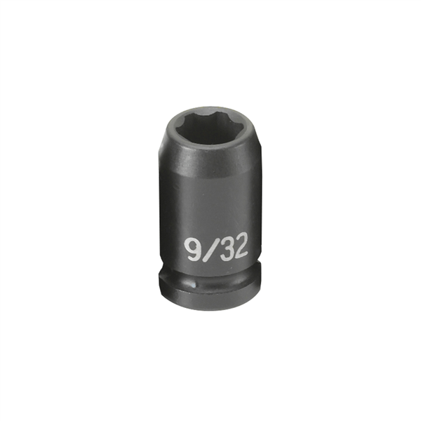 Grey Pneumatic 1/4" Surface Drive x 9/32" Standard  Socket T398-GRE909RS