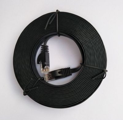 Color: Black, Dimensions: 1m - Ethernet Cable 10m 50m Q119-CJSD107269201AZ
