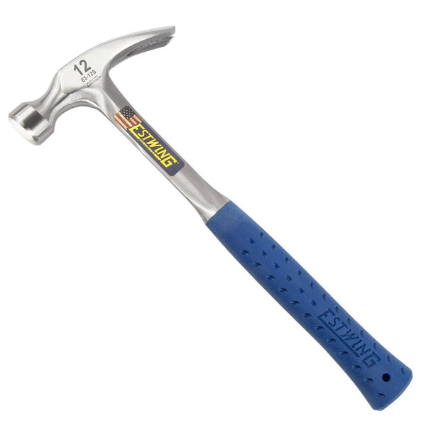Estwing 12 oz. Rip Hammer With Blue Vinyl Shock Reduction Grip M119-E312S