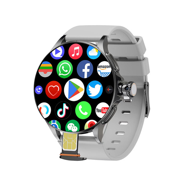 Style: White 2 and 16 - Round Screen Card Smart Watch Q119-CJJX256893702BY
