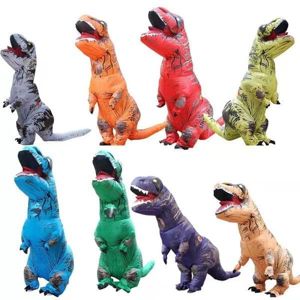Dino-Might! Tyrannosaurus Rex Inflated Suit for Halloween Parties and Stage Productions Y829-1290358059753000980