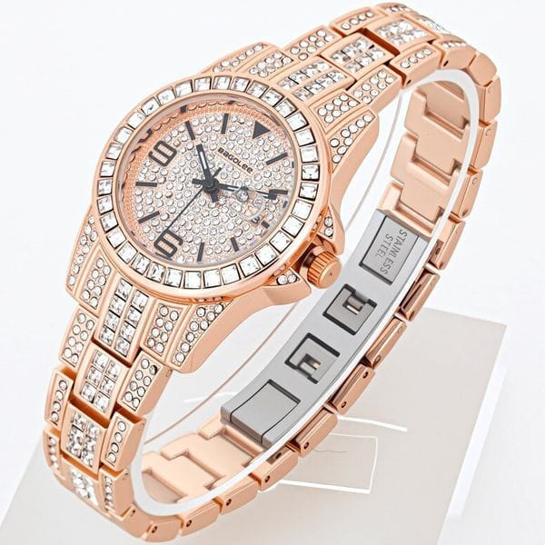 Women's Quartz Watches, Fashionable Stainless Steel Band Watches for Women, Best-selling Waterproof Y829-1418754345417183249