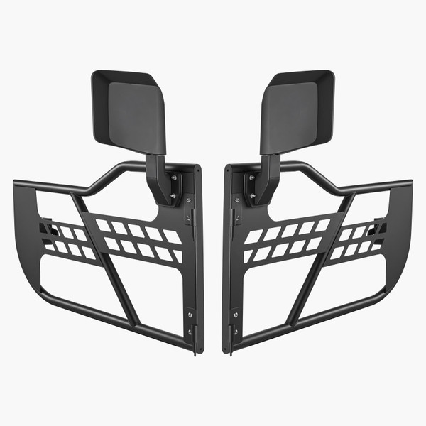 Jeep Tube Doors, 2-Door, Hunting Style Jeep Tubular Door with Heavy-Duty Hinges & OE Latch, Jeep Do E415-JPCGM2M1824J98Q28V0