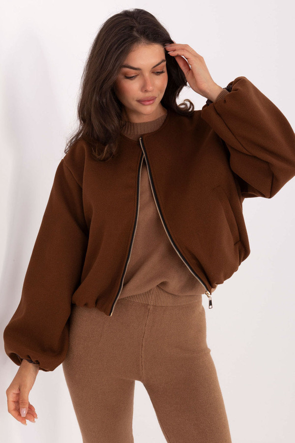 brown - Jacket model 216701 Rue Paris U704-216701