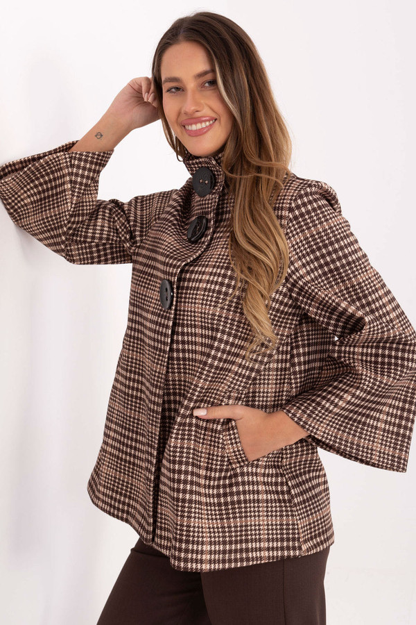 brown - Coat model 220320 Italy Moda U704-220320