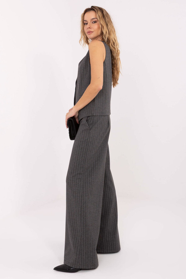 grey - Women trousers model 221432 Rue Paris U704-221432