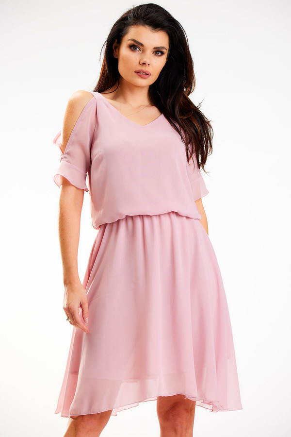 pink - Daydress model 179609 awama U704-179609