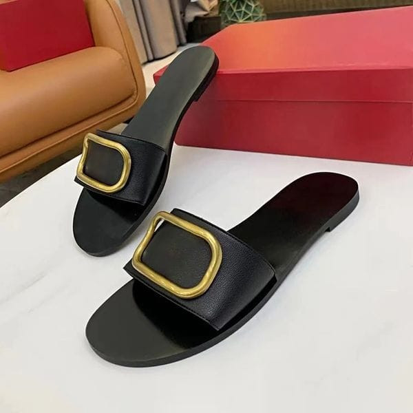 Color: 05 Red Patent - Size: WOMEN EU35=US5=UK2 - New Designer Sandals Classic Fashion Women's Slip Y829-1249113225116418100