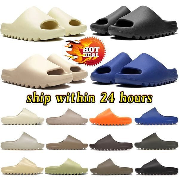 Color: 04 Slate Marine - Size: US7=EUR40.5=UK7 - Designer Slides for Men Women Slippers Sandals Ony Y829-1471567077871882240