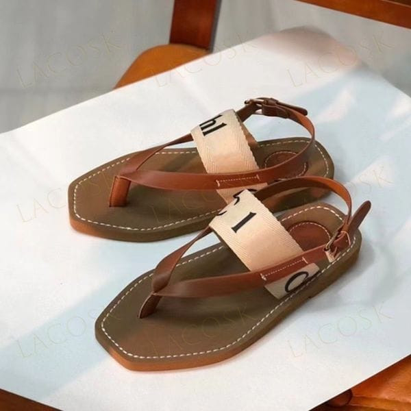 Color: Black - Size: EU38 - Tops Woody Summer Sandal Flip Flops for Women Fashion Letter Cross Flat Y829-1074472752634585105