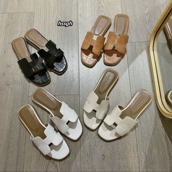 Color: Split - Size: Women US5.5=EUR 36=length 22.5 cm - Designer Slippers Women's Flat Sandals Sum Y829-1245128262368747520