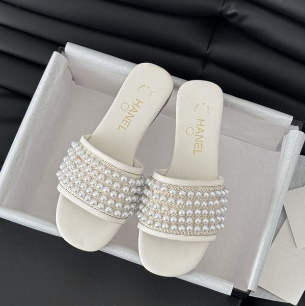 Color: CC_8 - Size: Women US9=EUR 40 - Metallic Slide Summer Flat Sandals Luxury Woman Sandal Desig Y829-1458652242273034256