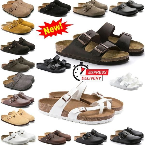 Color: #5 - Size: EUR 37 - 2025 New Designer Clog Slippers Women Men Flat Heels Beach Slides Real D Y829-1419835242633502750