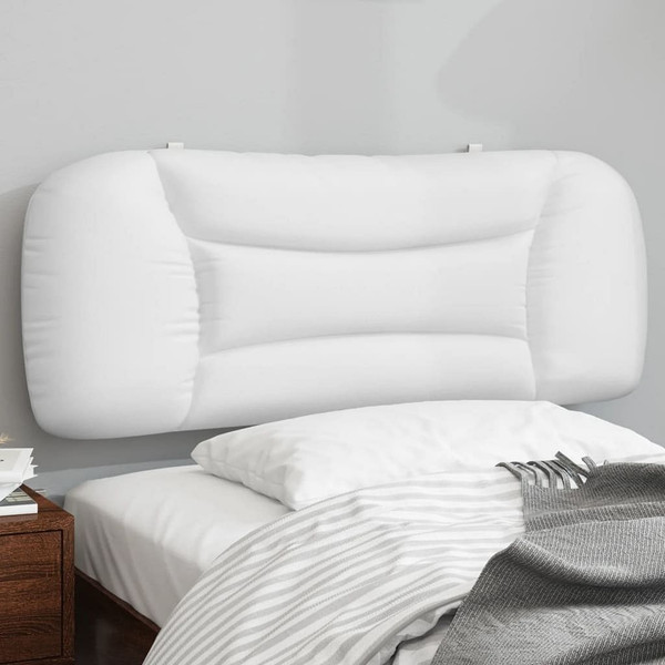  Headboard Cushion "Hvar" White 39.4" Faux Leather A949-3207719