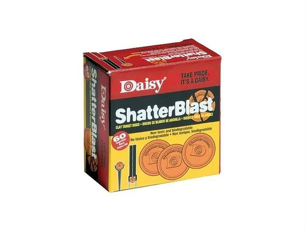 Daisy Shatterblast Refill Disks, 60 pack P892-PY-A-254
