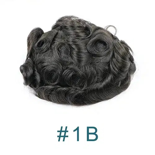Toupee Color: 5R#, Toupee Density: 110%, Length: 6 inches, Toupee Size: 7x9, Toupee Design: free -  F640-12000028413437692