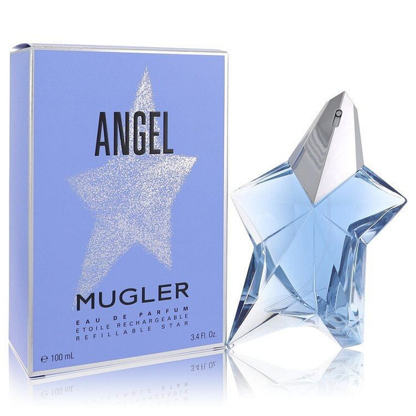 Angel by Thierry Mugler Standing Star Eau De Parfum Spray Refillable 3.4 oz (Women) V728-548716
