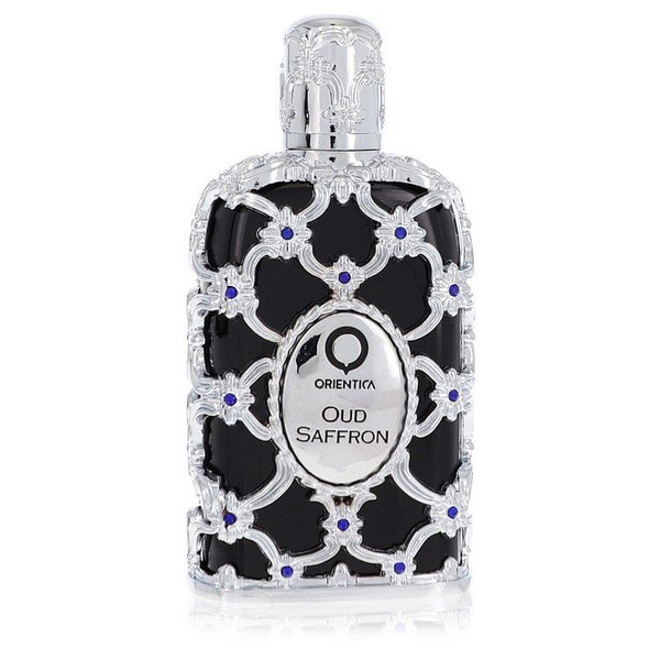 Orientica Oud Saffron by Al Haramain Eau De Parfum Spray (Unisex Unboxed) 2.7 oz (Men) V728-563476