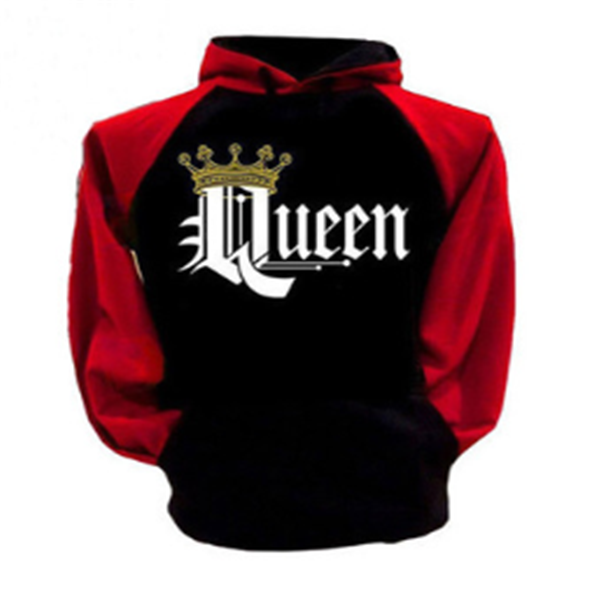 Color: Red QUEEN, Size: S - Queen King  sweater Q119-CJNSSYWY01419-Red QUEEN-S