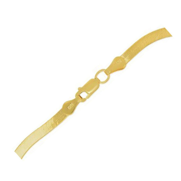 Size: 18 - 14k Yellow Gold Super Flex Herringbone Chain (1.50 mm) P150-97967-18
