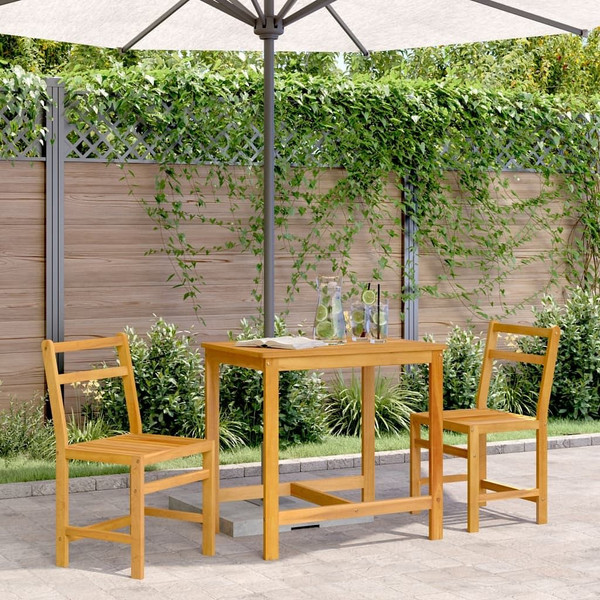 3 Piece Balcony Set Solid Wood Acacia A949-365854