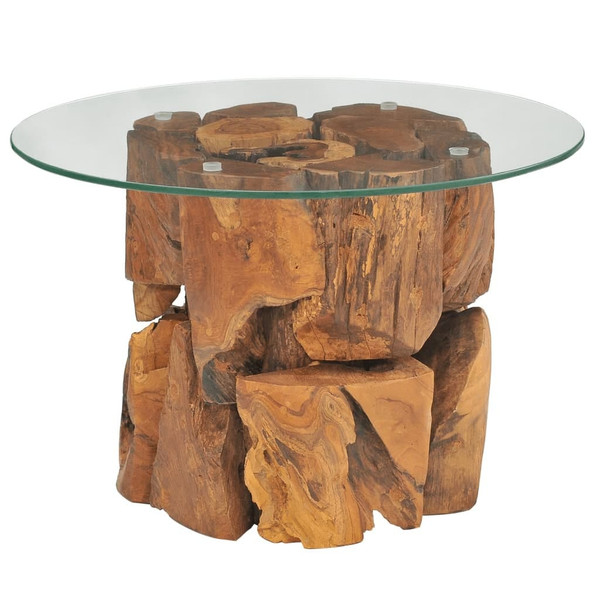  Coffee Table Solid Teak Driftwood 23.6 A949-243474