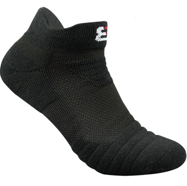 Color: Short Black - Medium long running socks Q119-CJNSFJWZ00201-Short Black
