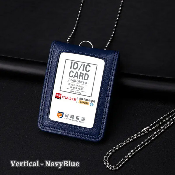 Color: Beige - Formal US Reporter Police Military Badge ID Business Work Card Holder Genuine Leathe F640-12000034399516061