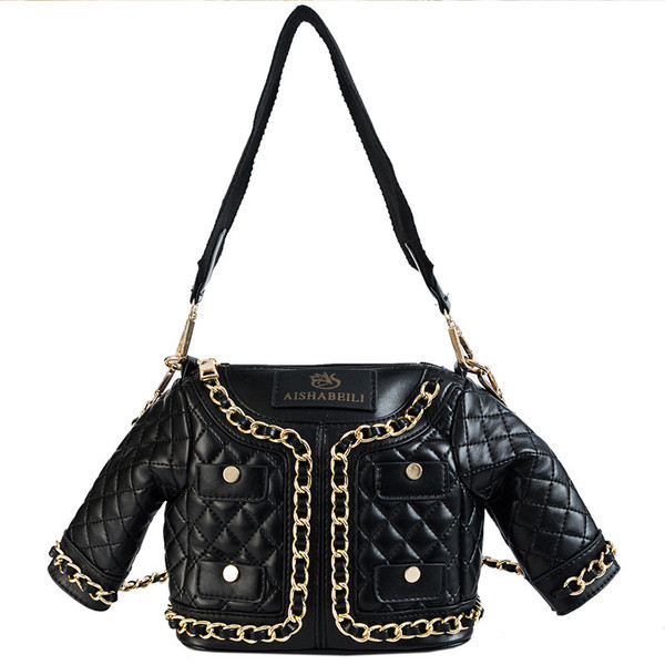 Color: Black, Size: S - Personalized Messenger Bag Q119-CJBHNSNS08555-Black-S
