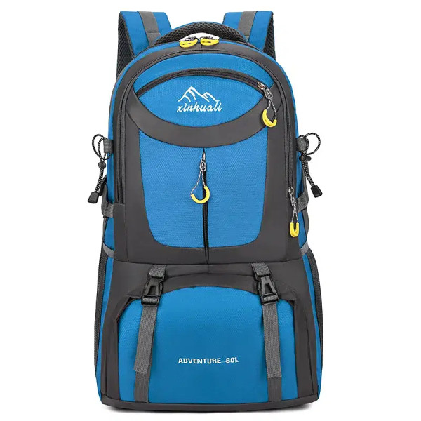 Color: light yellow - 2024 New High Capacity Outdoor Sports Travel Backpack 40L/60L Mountaineering  F640-12000042591483363