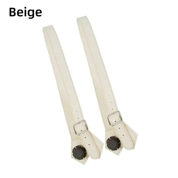 Color: Beige - TANQU Diamond Shaped Variable Handle for Obag Long Adjustable Handles with Drop Buck F640-12000039283146186